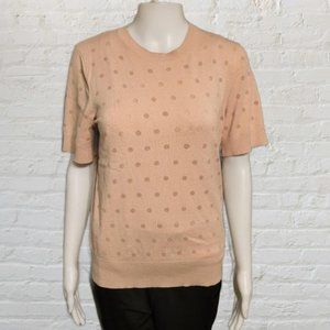 Karl Lagerfeld short sleeve knit top